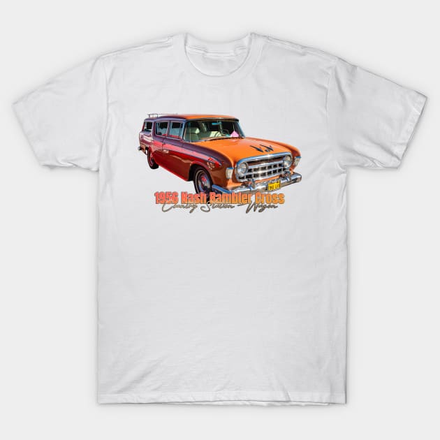 1956 Nash Rambler Cross Country Station Wagon T-Shirt by Gestalt Imagery